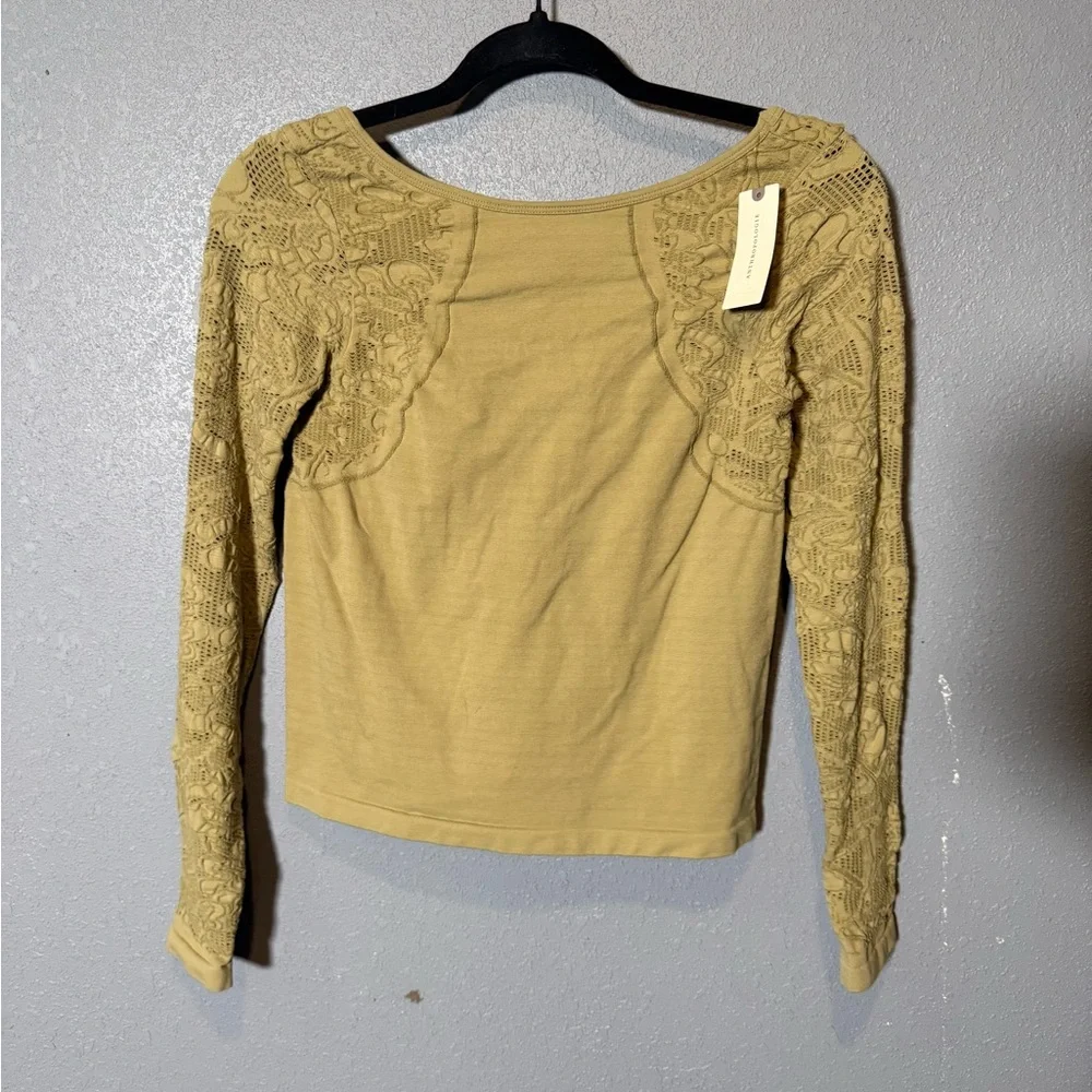 NWT Anthropologie Seamless Boat‎ Neck Top- Small